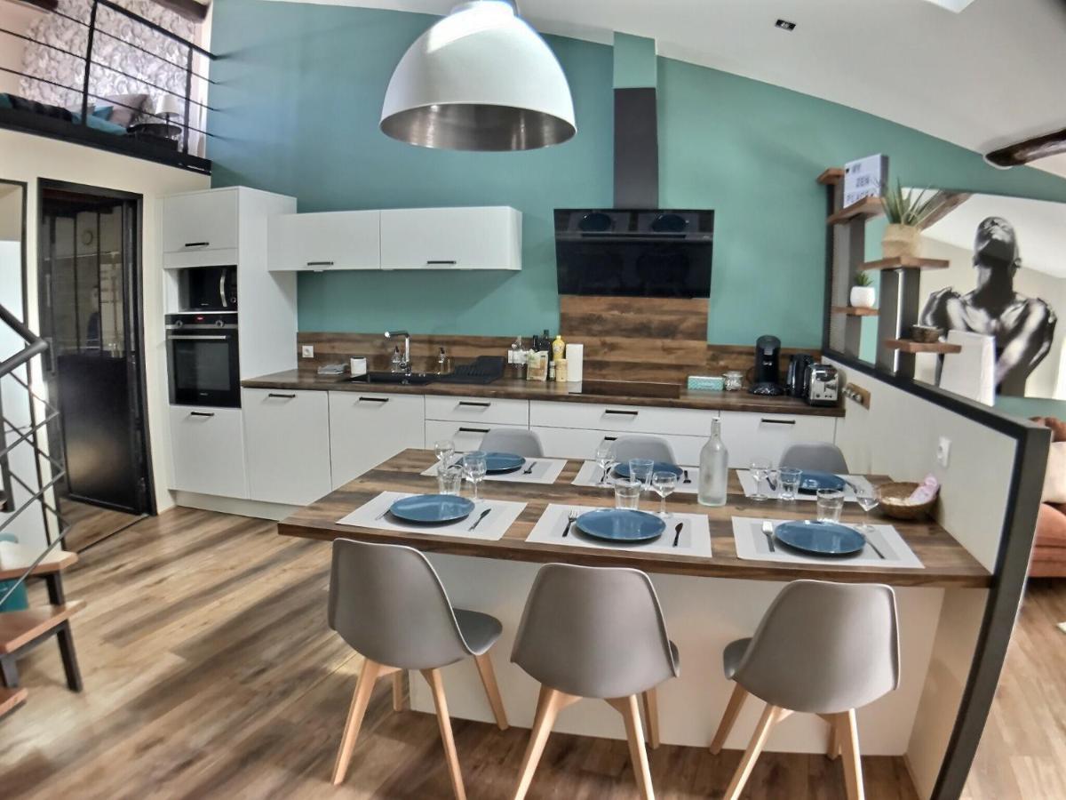 Myzenplace - Duplex 100M2 Cosy, Atypique, Situation Ideale, Parking Montelimar Exterior photo